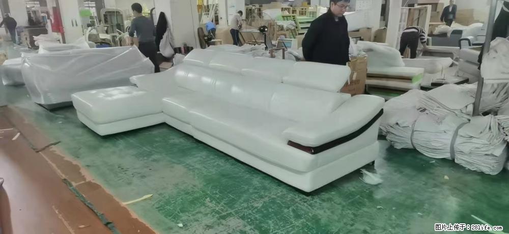 【大厂仿真皮沙发】实木框架，高回弹海绵45密度。全新包装，质量非常好，3.6米右贵妃 - 家居生活 - 廊坊生活社区 - 廊坊28生活网 lf.28life.com